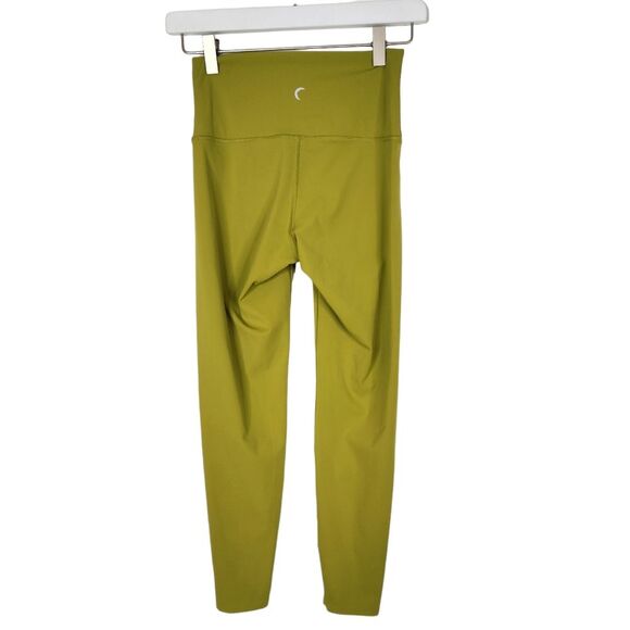 ZYIA Pants Womens 2 Chartreuse Green Pistachio Luxe 7/8 24" Active Leggings - Picture 3 of 10